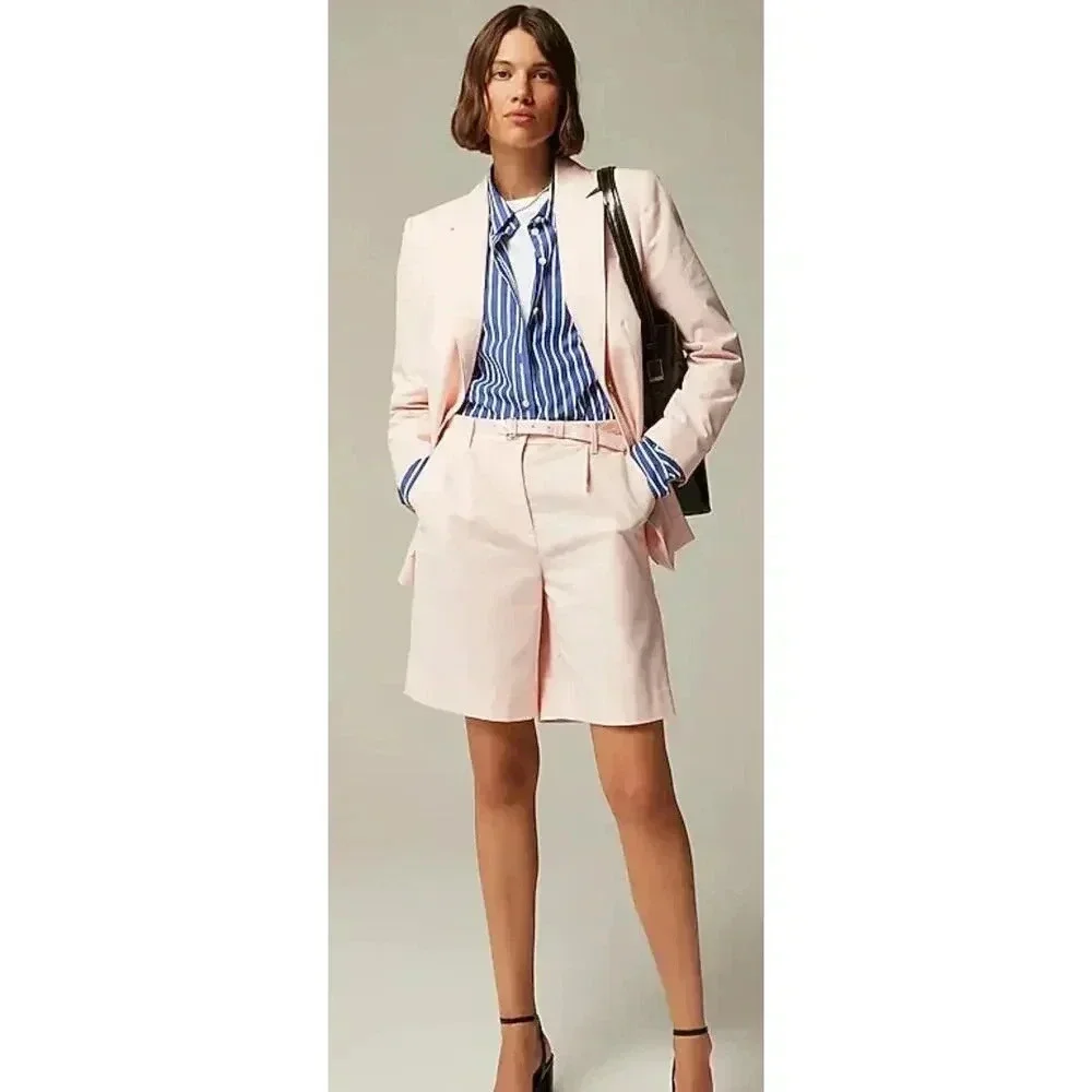 NEW J. Crew Size 2 Delicate Bloom Pink Pleated 9